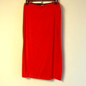Old Navy - Coral Pencil Skirt - Large